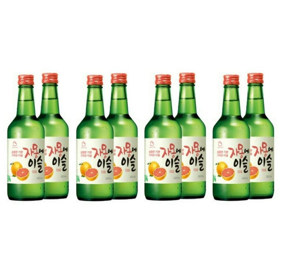 (Bundle R) Jinro Soju - Bundle of 8 x Bottles (Grapefruit) - SRA