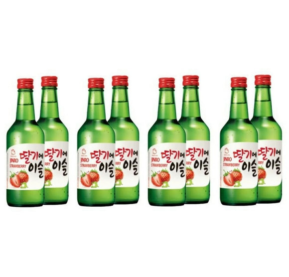 (Bundle P) Jinro Soju - Bundle of 8 x Bottles (Strawberry) - SRA