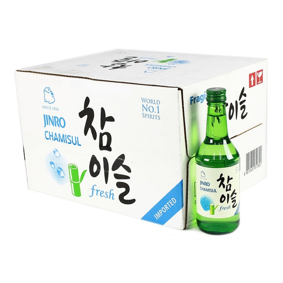 1 Carton (20 Bottles) - Jinro Chamisul Soju - SRA
